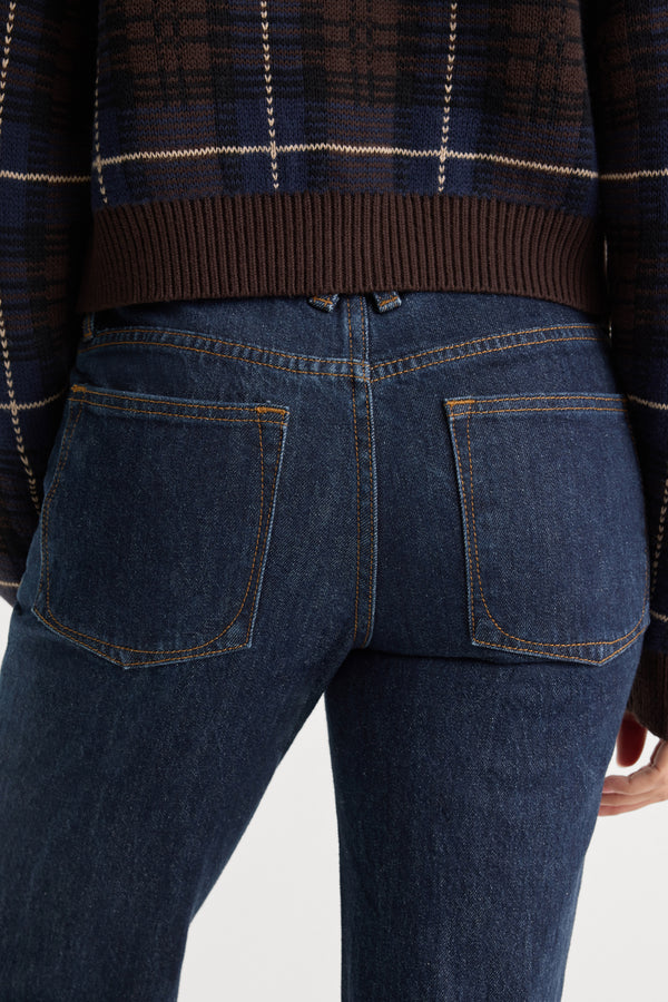 VINTAGE LOW RISE BOOTCUT JEANS | RINSE-5 | GOOD AMERICAN | MODEL_A