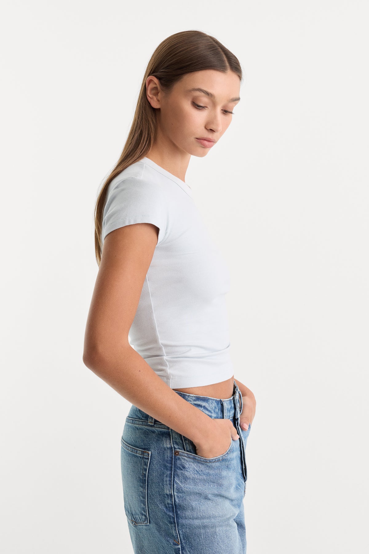 THE CAP SLEEVE TEE | ICICLE