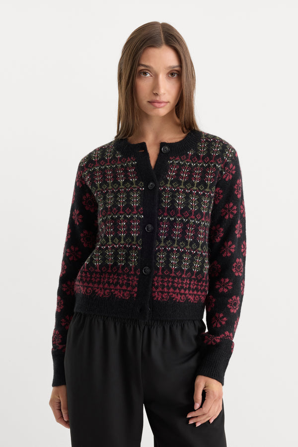 THE CLASSIC CARDIGAN | ASPEN FAIRISLE