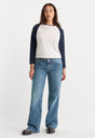 VINTAGE LOW LOOSE JEANS | TROUBLED WATER-1 | GOOD AMERICAN | MODEL_B