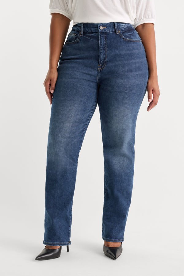 ALWAYS FITS GOOD LEGS STRAIGHT JEANS | INDIGO571