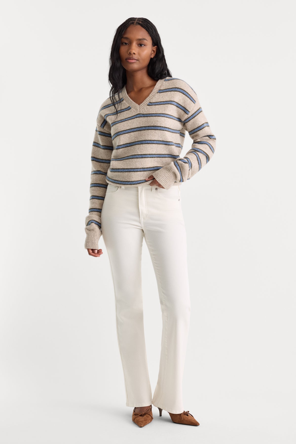 GOOD CLASSIC BOOTCUT JEANS | PEARL