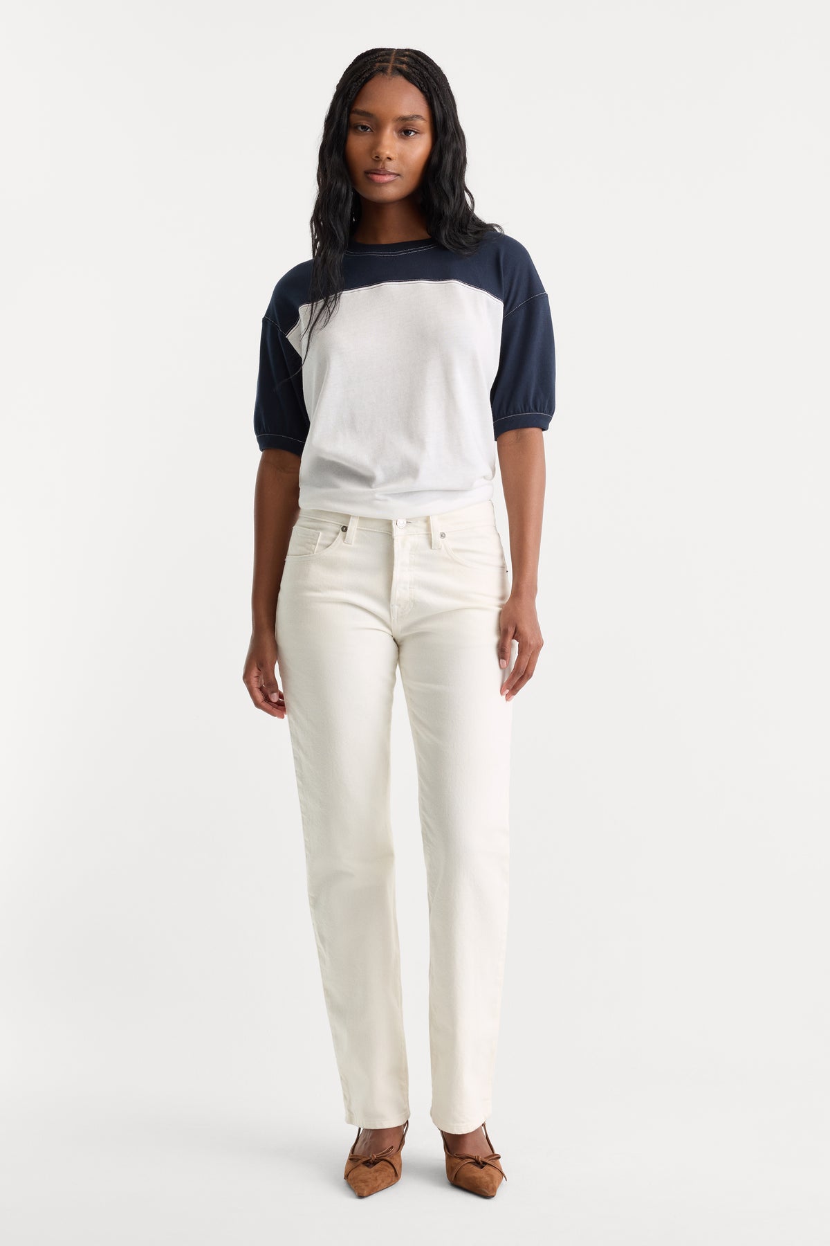GOOD LEGS STRAIGHT JEANS | PEARL