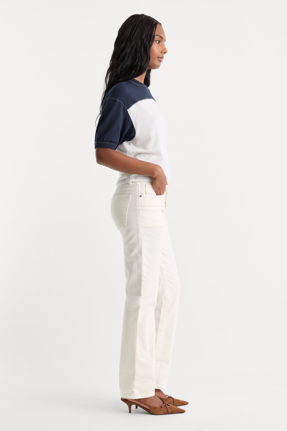 GOOD LEGS STRAIGHT JEANS | PEARL