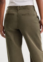 LOW SLUNG BAGGY TROUSER | WASHED FATIGUE GREEN-6 | GOOD AMERICAN | MODEL_A