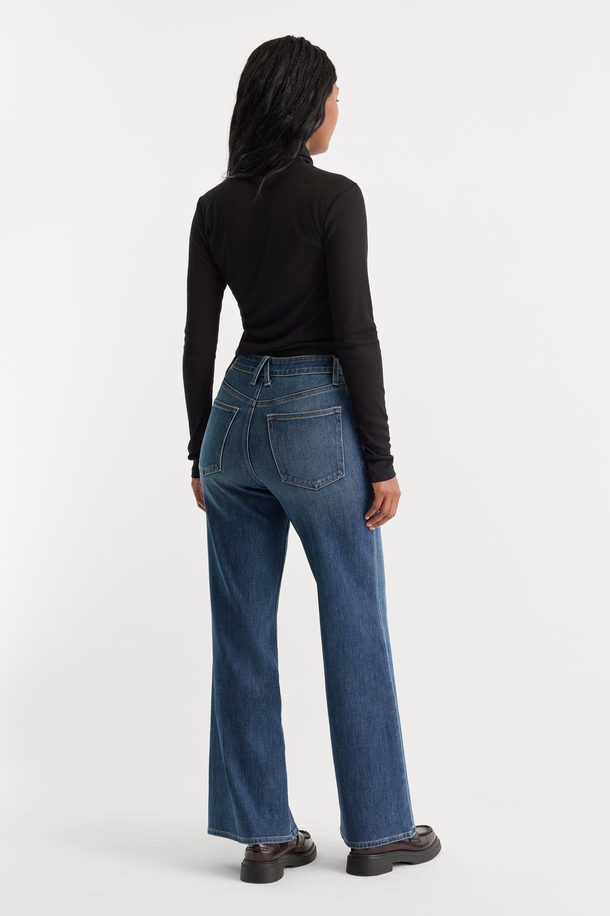 SOFT TECH GOOD WAIST PALAZZO ANKLE JEANS | ASHFORD
