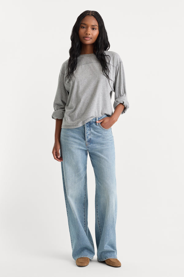 VINTAGE WIDE JEANS | ZANEY-1 | GOOD AMERICAN | MODEL_A