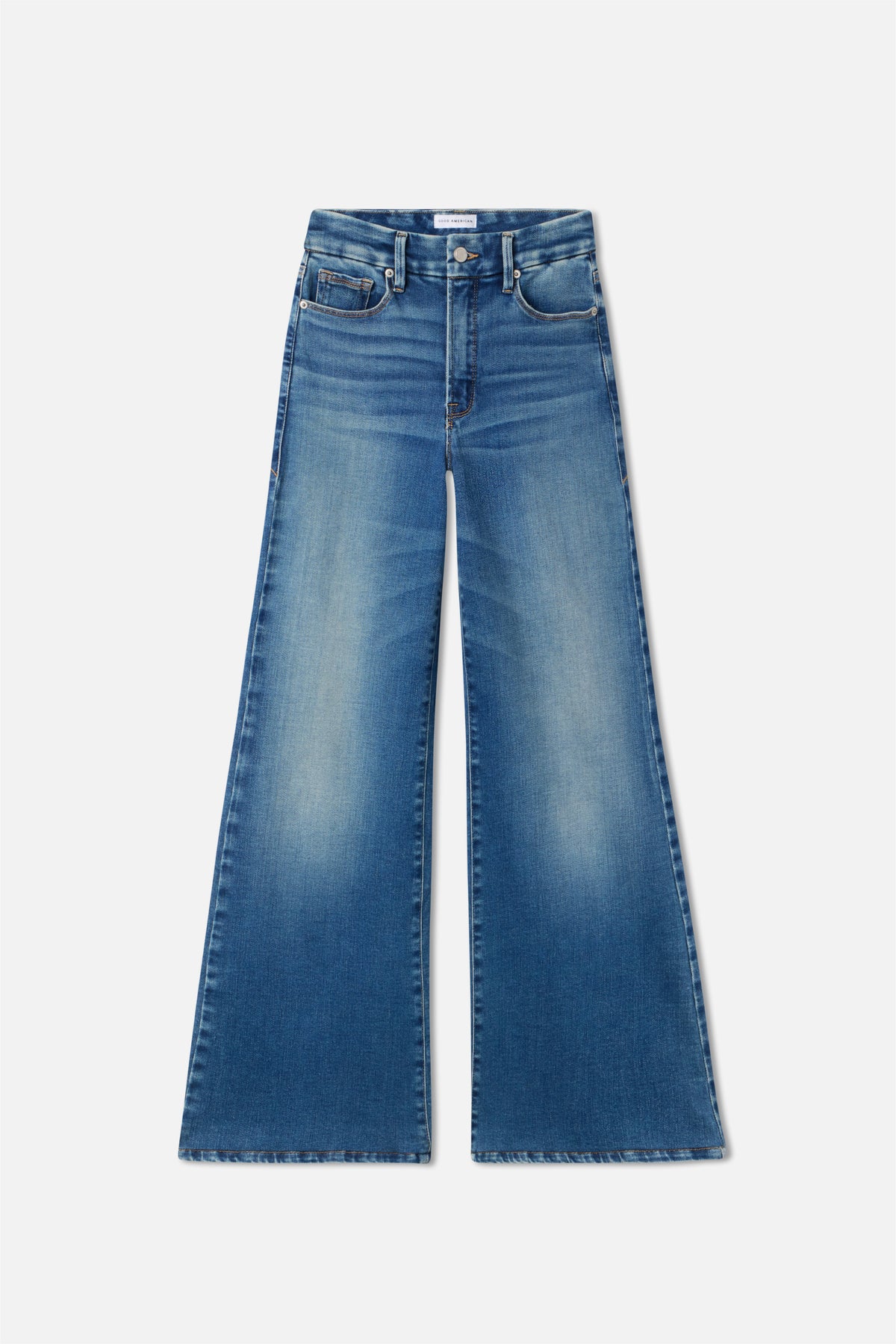 SOFT TECH GOOD WAIST PALAZZO JEANS | INDIGO986