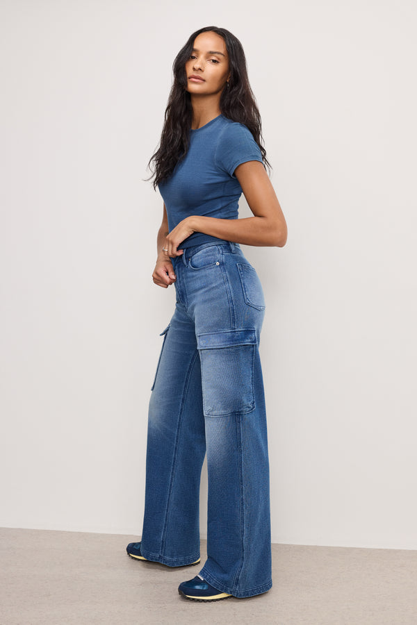 JEANIUS GOOD SKATE CARGO PANTS | INDIGO900