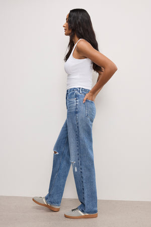 GOOD 90S RELAXED JEANS | INDIGO893