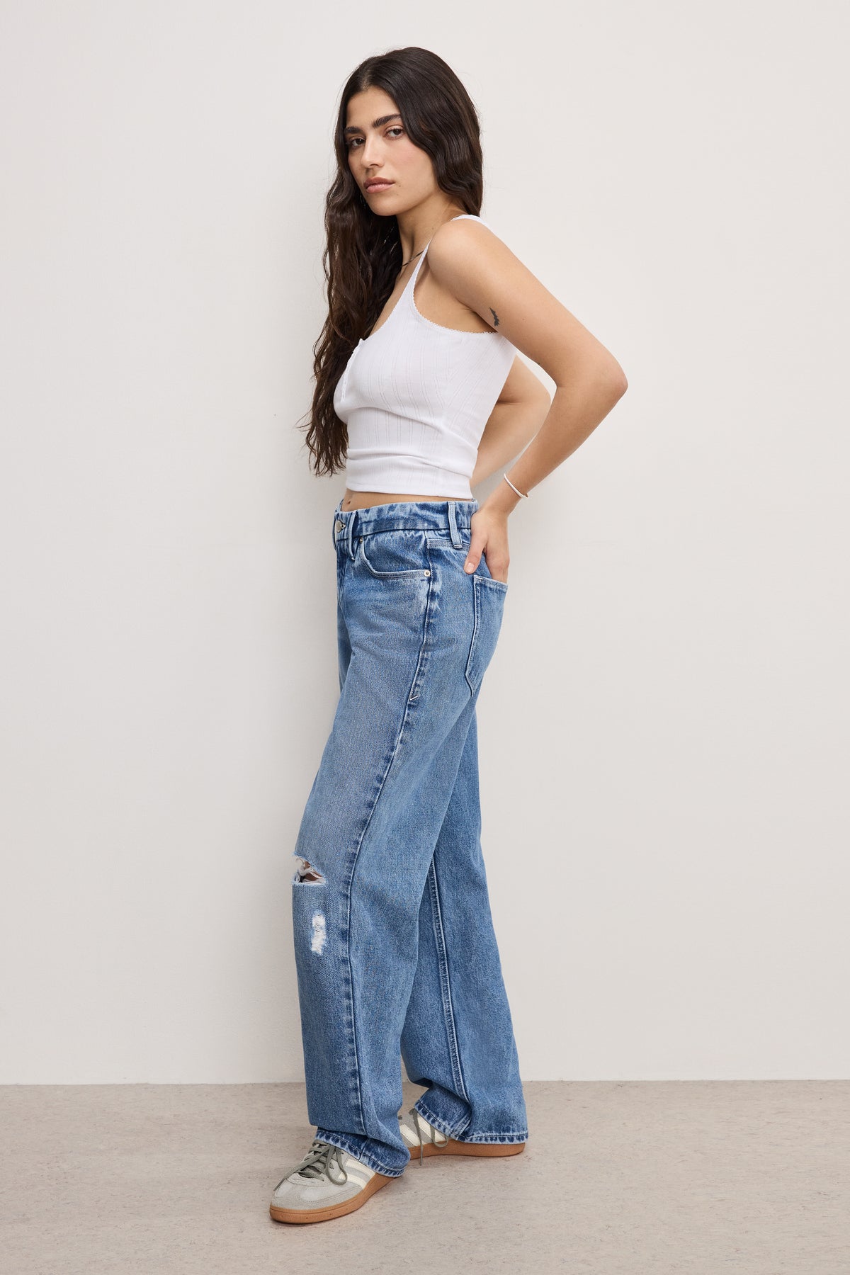 GOOD PETITE 90S JEANS | INDIGO893