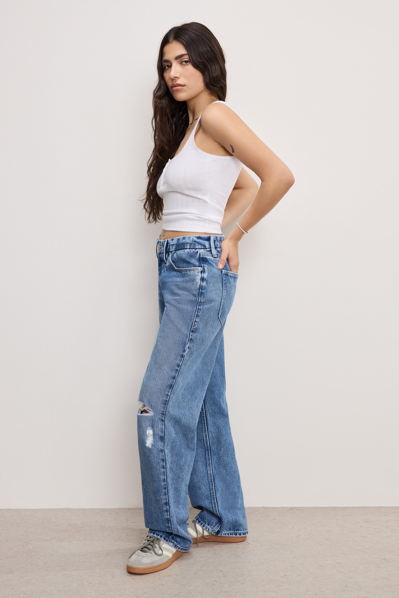 GOOD PETITE 90S JEANS | INDIGO893