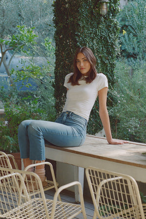 SOFT TECH GOOD LEGS STRAIGHT JEANS | INDIGO1209