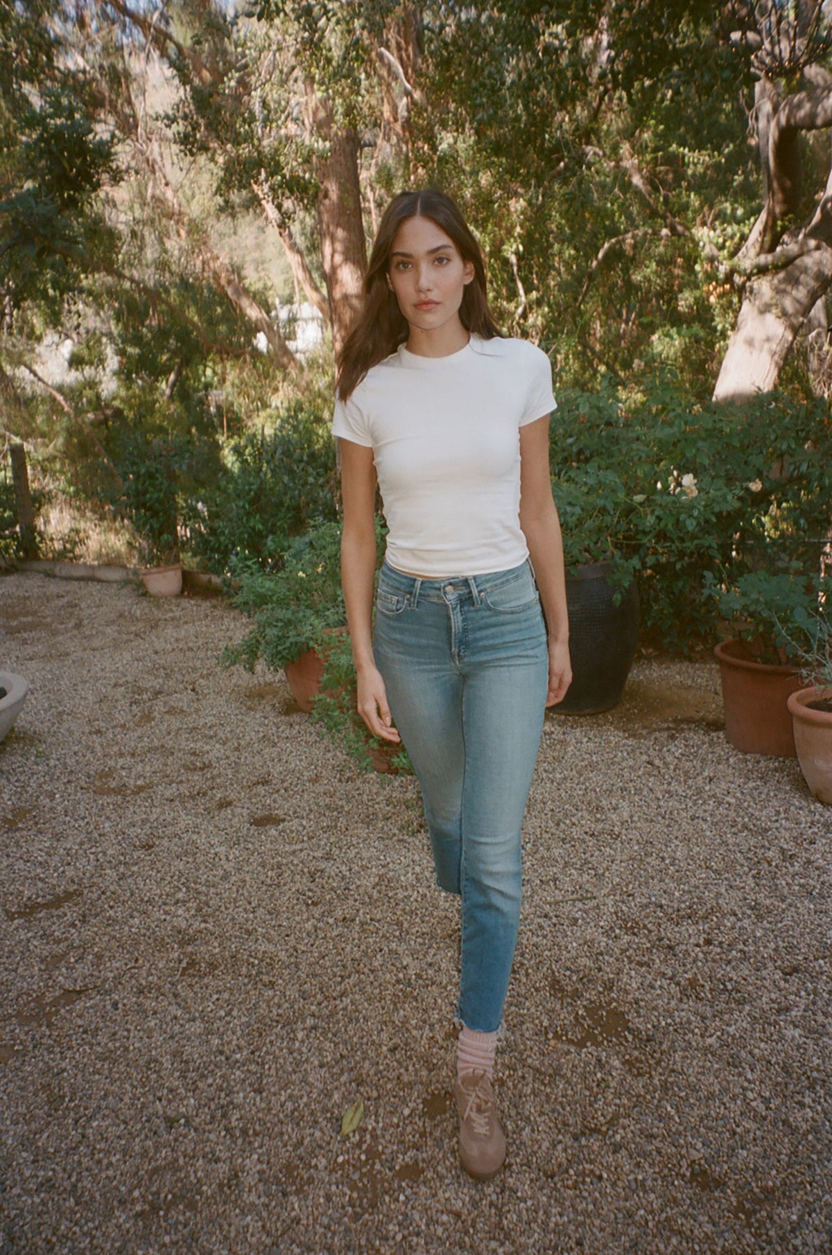 SOFT TECH GOOD LEGS STRAIGHT JEANS | INDIGO1209-7 | GOOD AMERICAN | MODEL_A