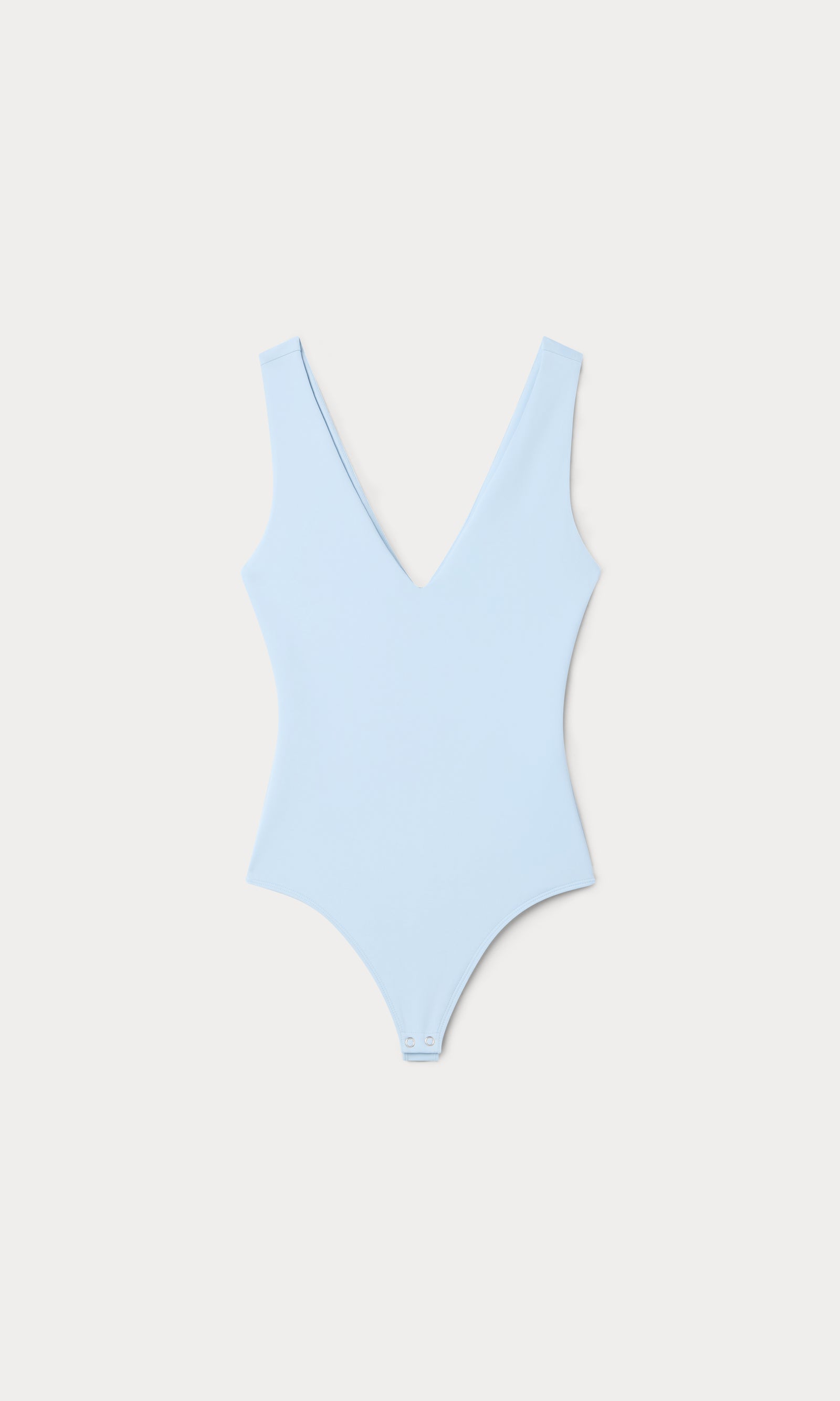 THE SCULPTING DEEP V BODYSUIT | SKY