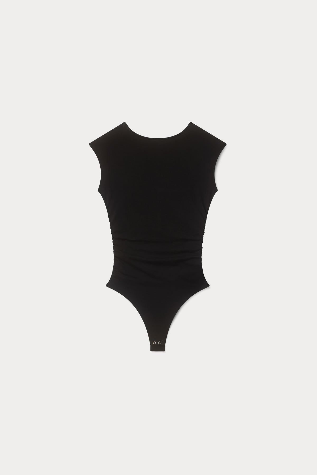 SUPER STRETCH OPEN BACK BODY SUIT | BLACK001