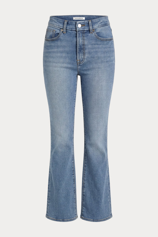ALWAYS FITS GOOD CLASSIC BOOTCUT JEANS | INDIGO316-7 | GOOD AMERICAN | FLAT