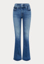 ALWAYS FITS GOOD CLASSIC BOOTCUT JEANS | INDIGO446-6 | GOOD AMERICAN | FLAT