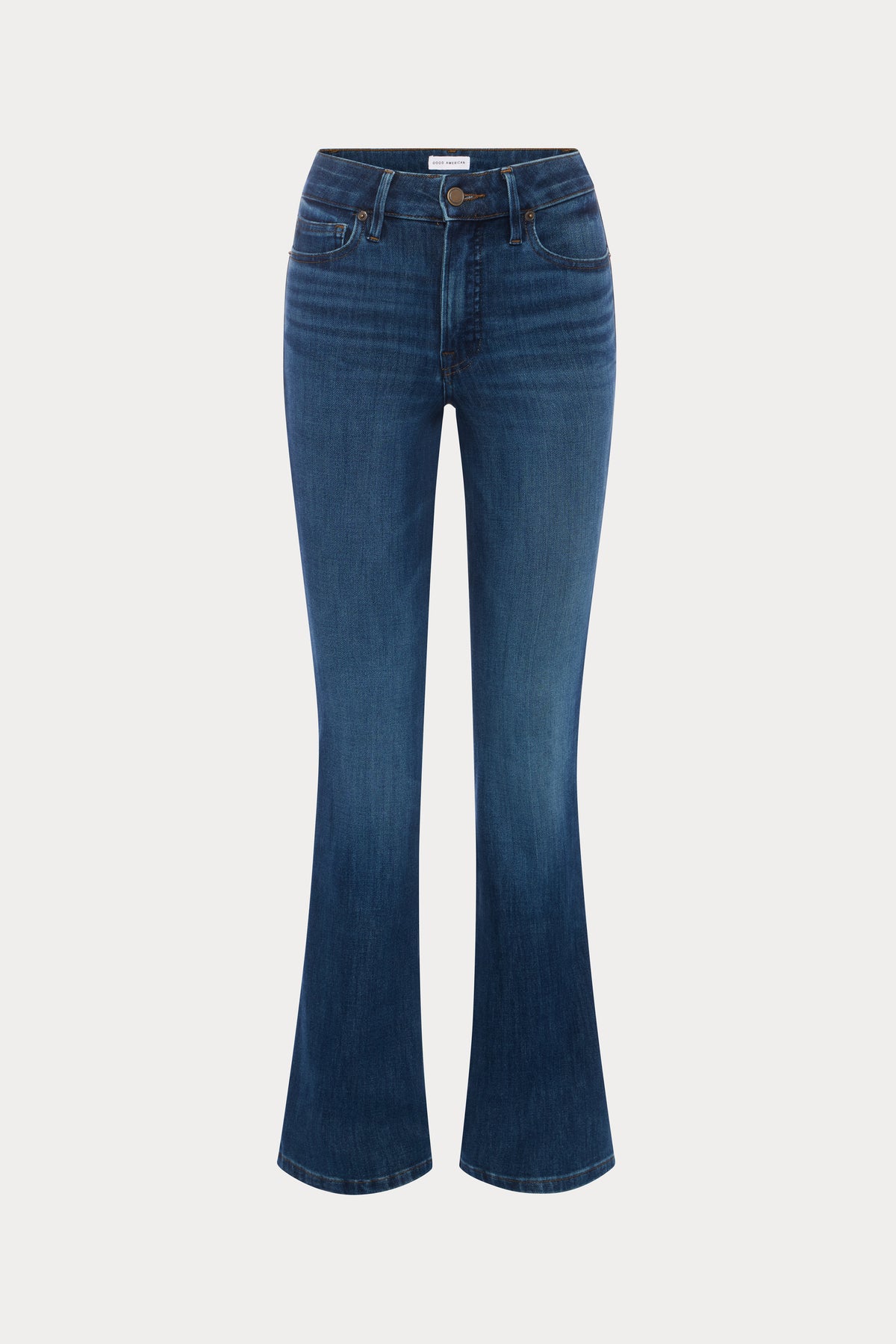 SOFT TECH GOOD CLASSIC BOOTCUT JEANS | INDIGO1132-7 | GOOD AMERICAN | MODEL_A