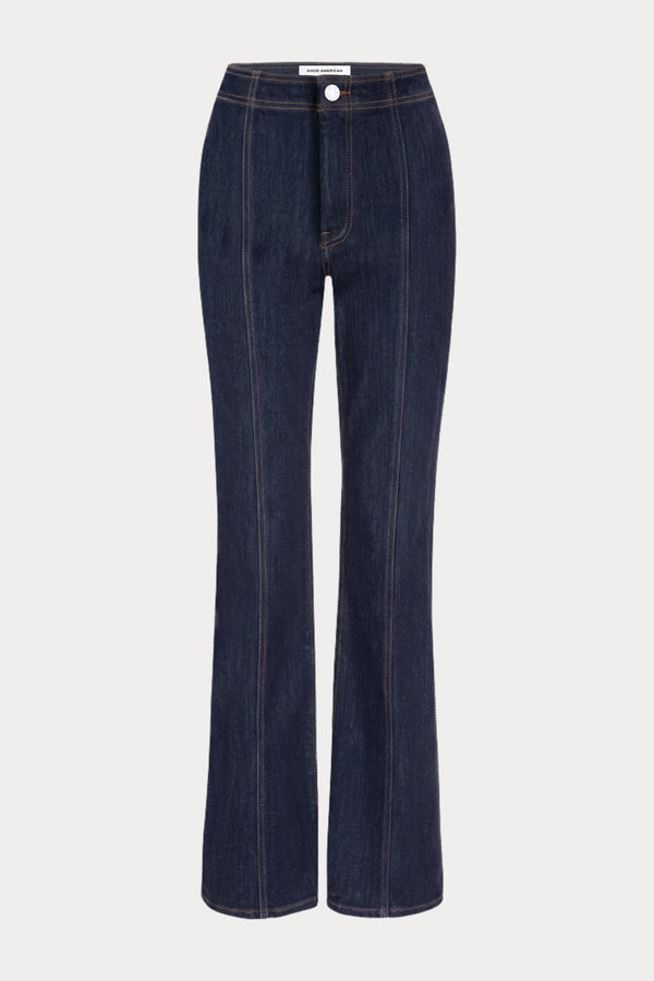 GOOD CLASSIC BOOTCUT SEAMED PANT | RINSE