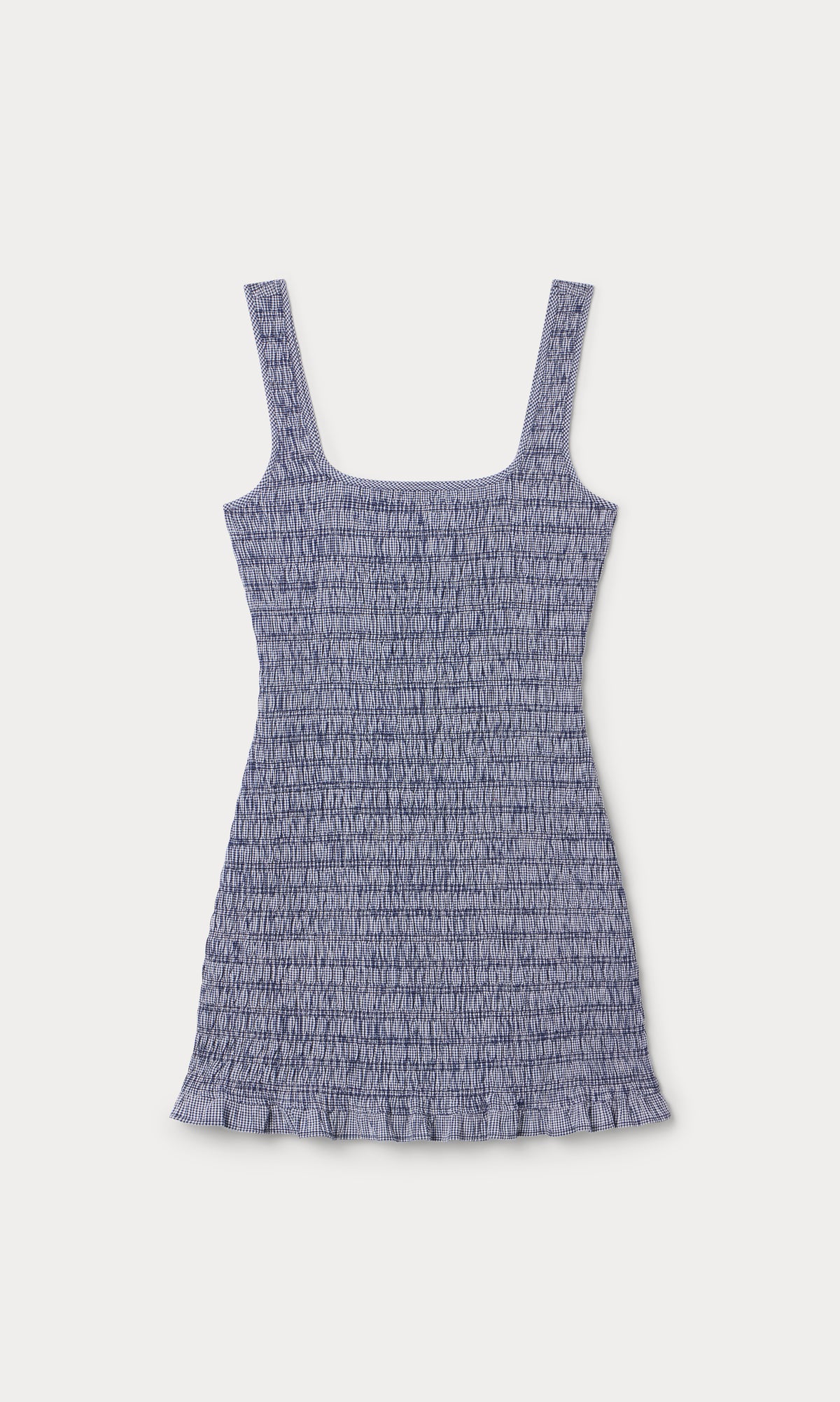 THE GARDEN DRESS | SHORE BLUE PLAID