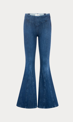 DOLLY JOLEANS EXTREME FLARE JEANS | INDIGO1196