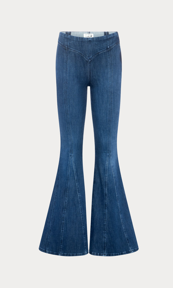 DOLLY JOLEANS EXTREME FLARE JEANS | INDIGO1196