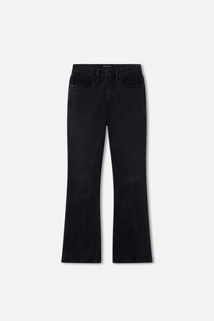 SOFT TECH GOOD KICK FLARE JEANS | BLACK390