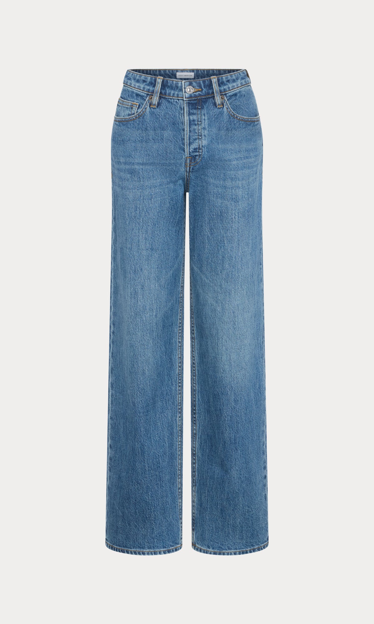 VINTAGE WIDE JEANS | INDIGO1237-7 | GOOD AMERICAN | FLAT