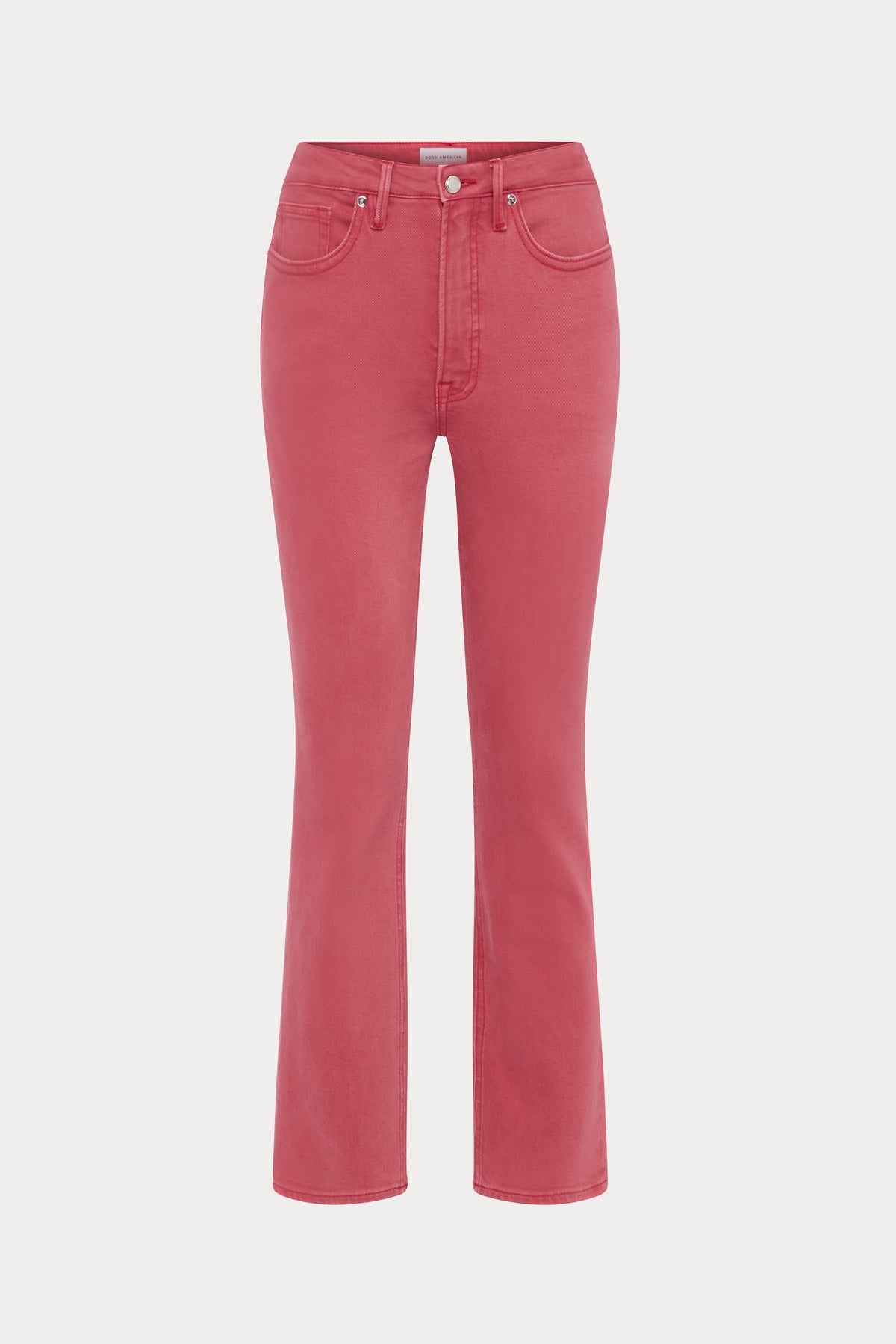 GOOD ICON ANKLE JEANS | CHERRY RED