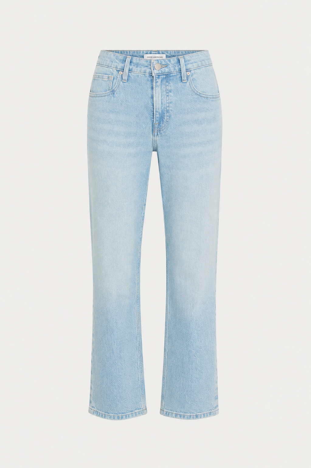 GOOD ICON STRAIGHT ANKLE JEANS | INDIGO1137