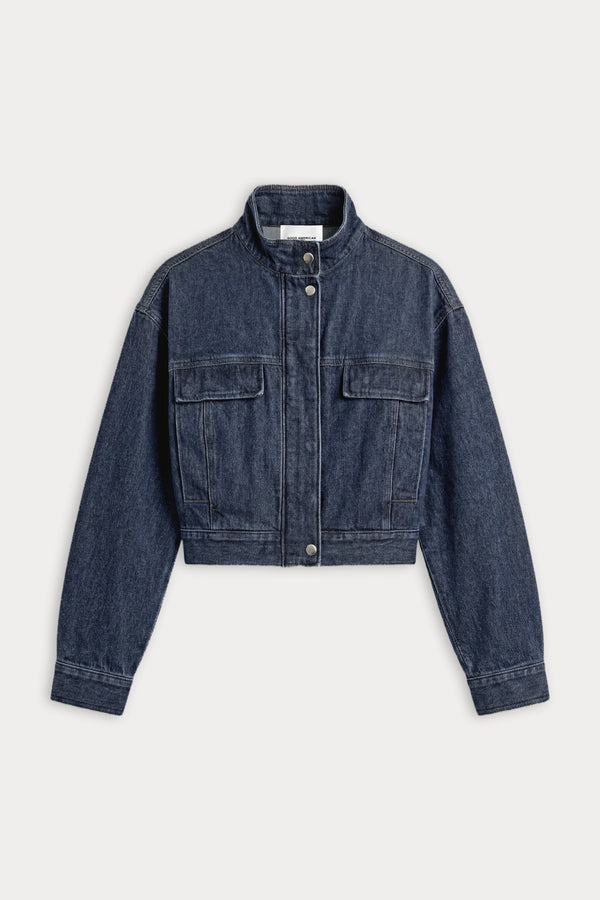 THE DENIM BOMBER JACKET | QUIRKY
