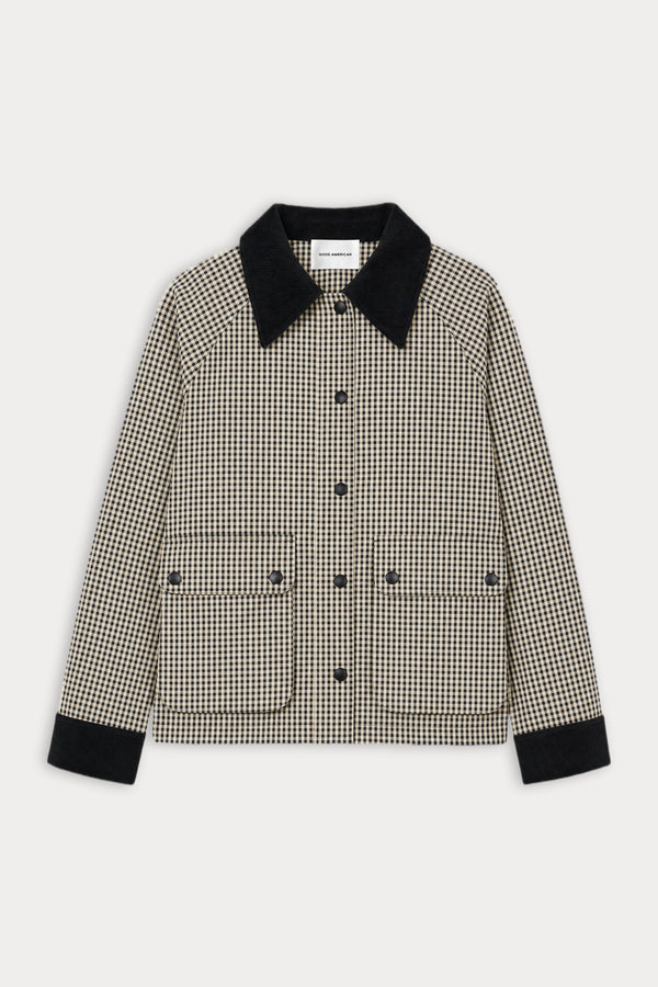 THE HERITAGE JACKET | BLACK CHECK