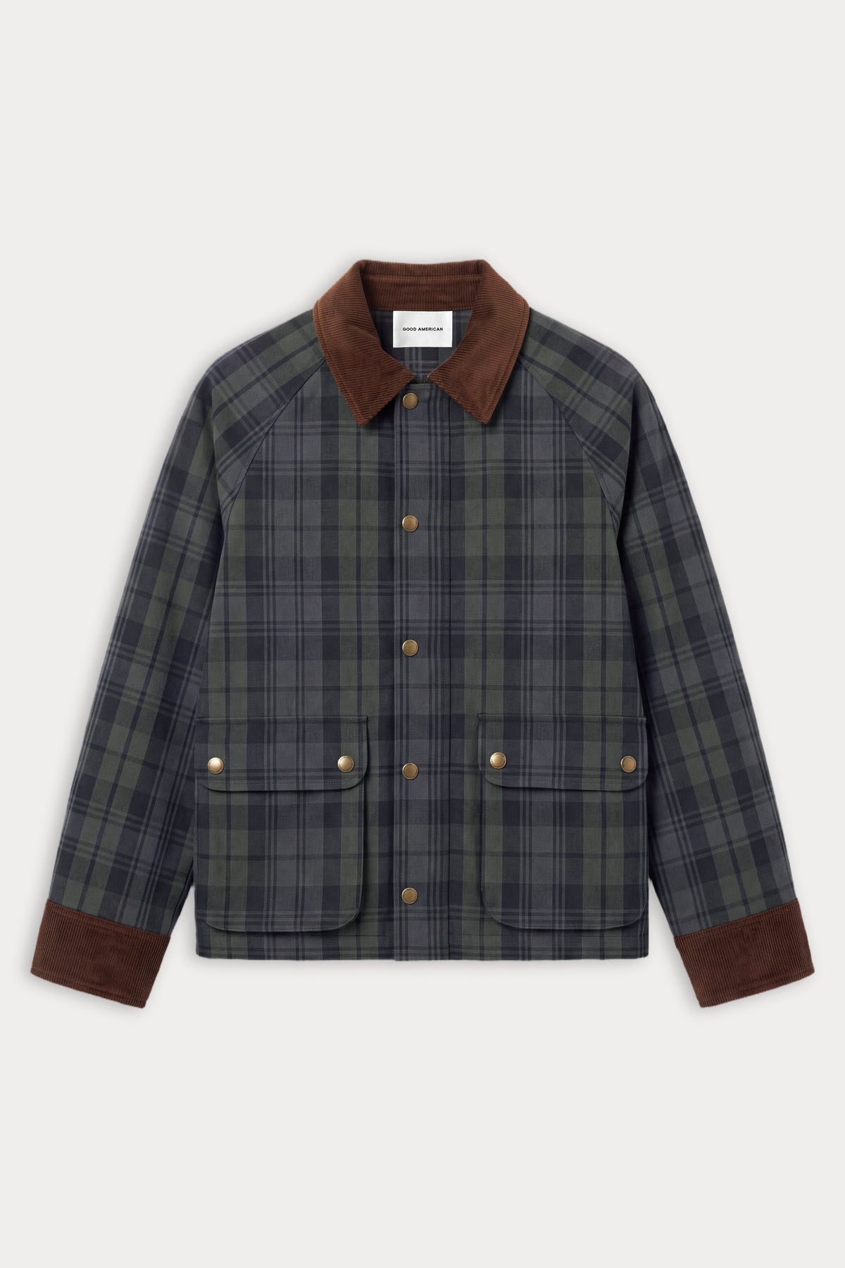 THE HERITAGE JACKET | NAVY AND GREEN PLAID