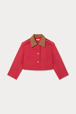THE SWING JACKET | LIPSTICK