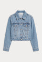 THE STUDDED DENIM JACKET | ZANA-6 | GOOD AMERICAN | FLAT