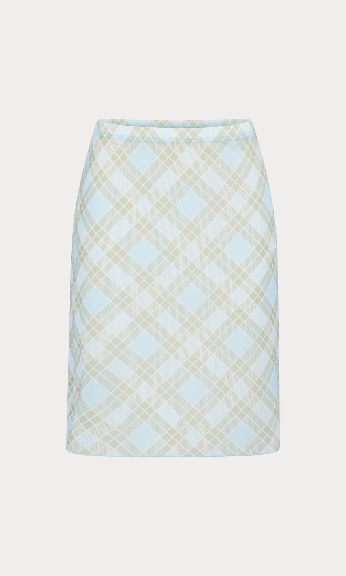 THE MESH MIDI SKIRT | SUMMER PLAID HONEY