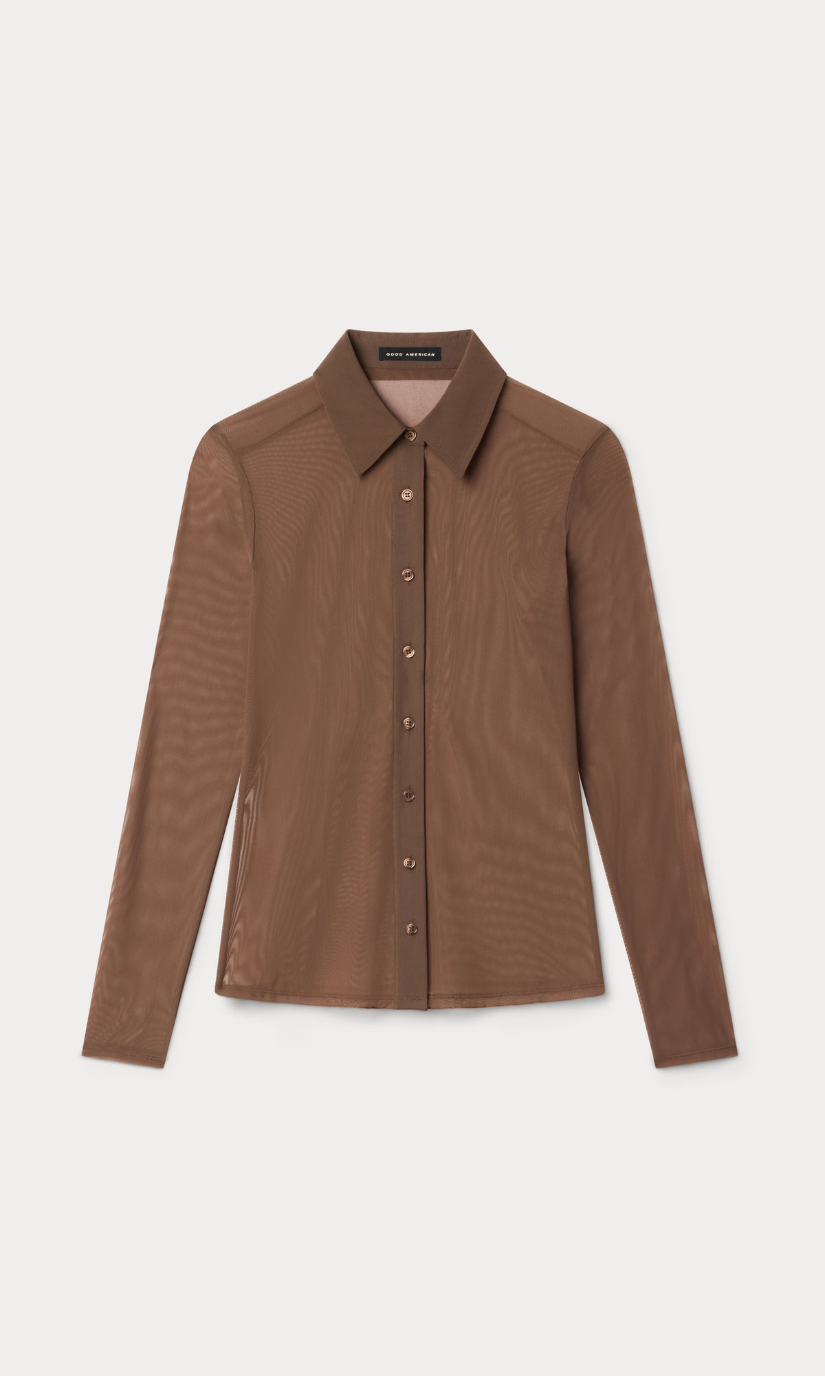 MESH BUTTON UP TOP | SADDLEWOOD