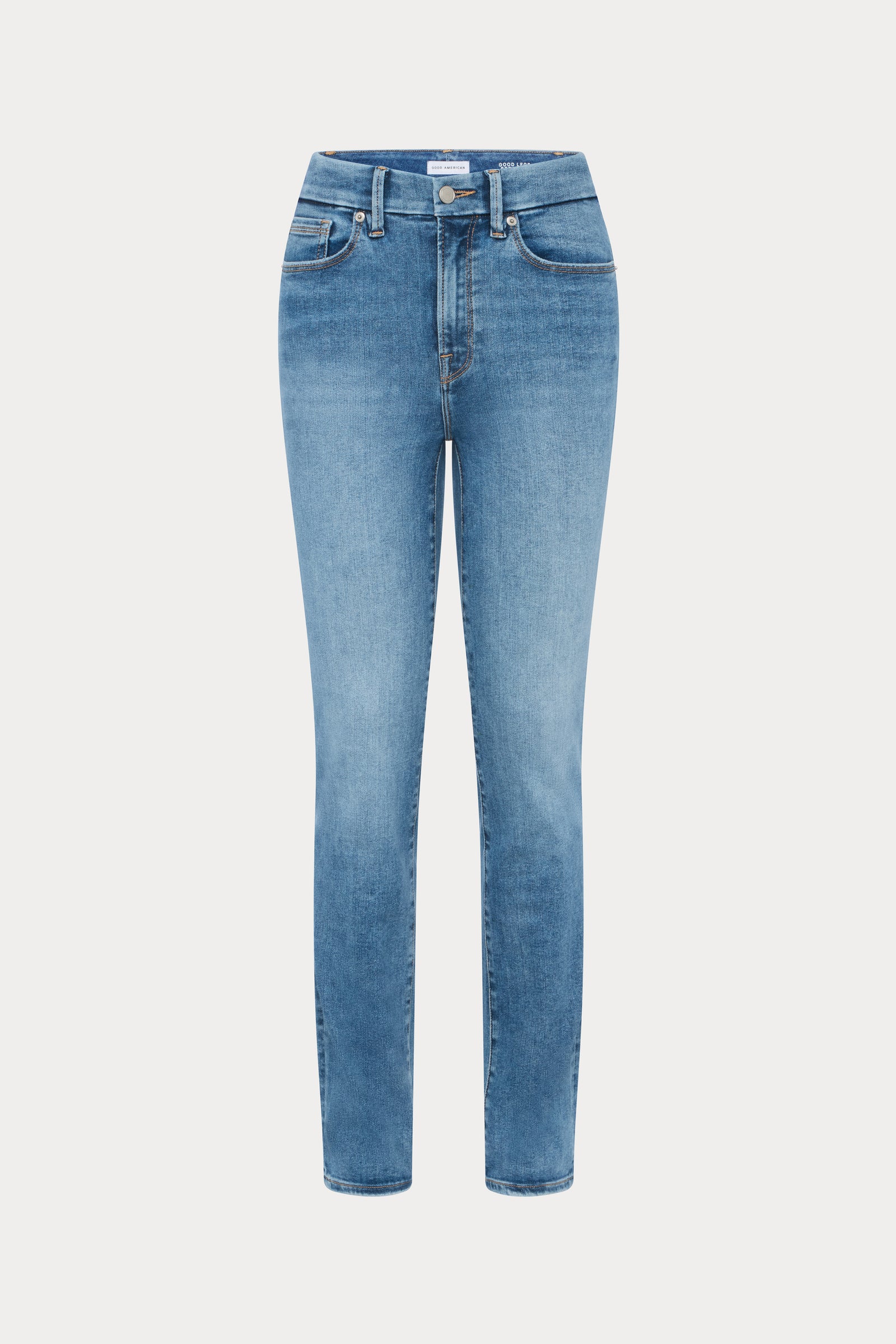 ALWAYS FITS GOOD LEGS STRAIGHT JEANS LONG | INDIGO316-5 | GOOD AMERICAN | FLAT