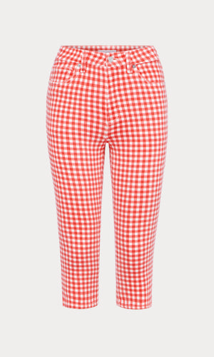 GOOD LEGS CAPRI | POP GINGHAM LARGE