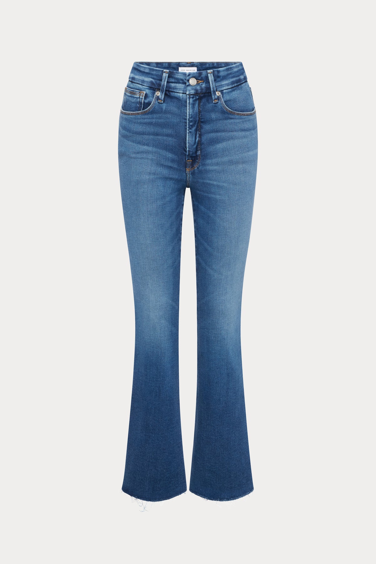 GOOD LEGS CROPPED MINI BOOT JEANS | INDIGO818