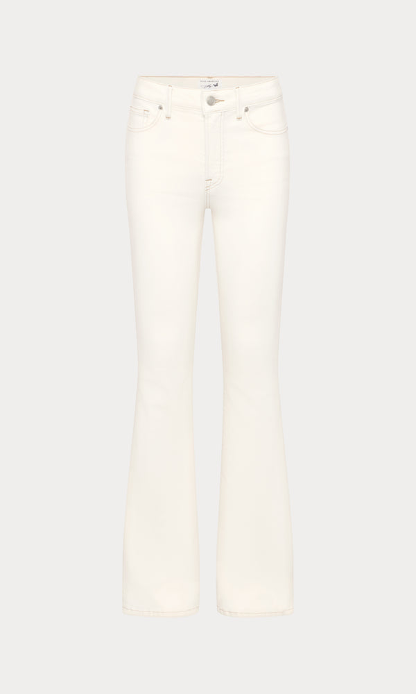 DOLLY JOLEANS PETITE FLARE JEANS | VINTAGE WHITE