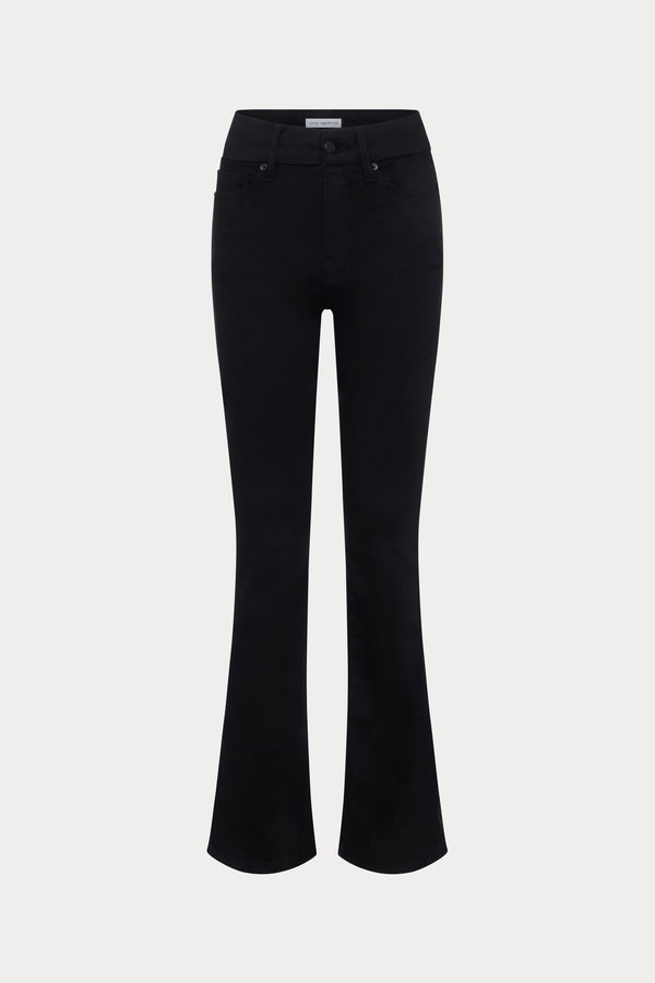 NEVER FADE GOOD PETITE FLARE JEANS | BLACK