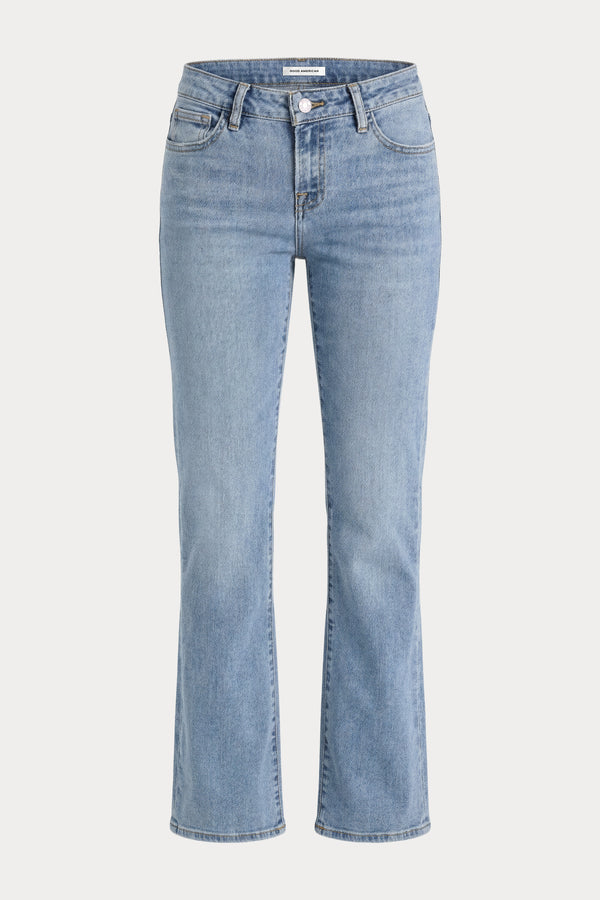 GOOD LOW RISE BOOTCUT JEANS | WHISPER-7 | GOOD AMERICAN | MODEL