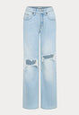 VINTAGE LOW LOOSE JEANS | INDIGO1249-7 | GOOD AMERICAN | FLAT