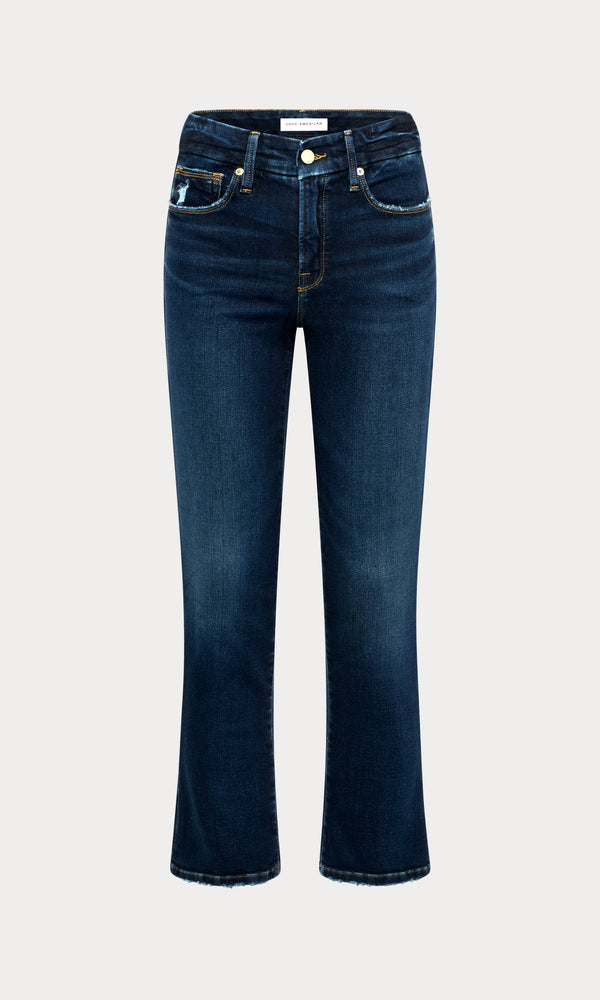 SOFT TECH GOOD PETITE STRAIGHT JEANS|INDIGO511