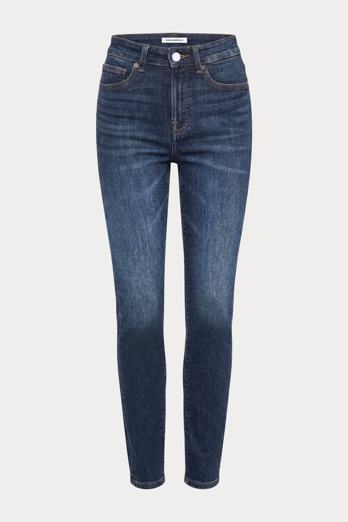 GOOD LEGS SKINNY JEANS | ATLAS BLUE-7 | GOOD AMERICAN | MODEL_A