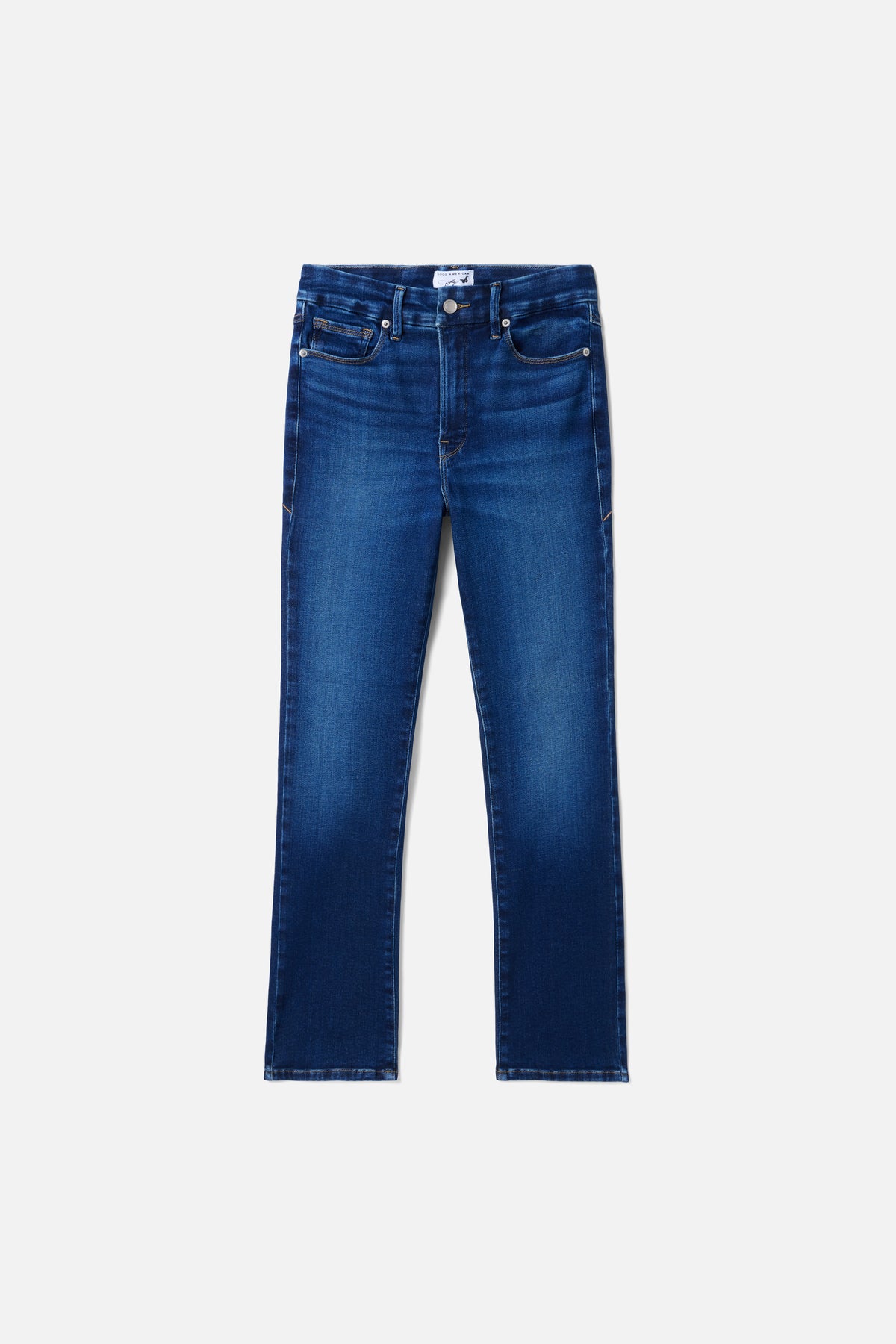 DOLLY JOLEANS STRAIGHT JEANS | INDIGO1080-6 | GOOD AMERICAN | MODEL_A