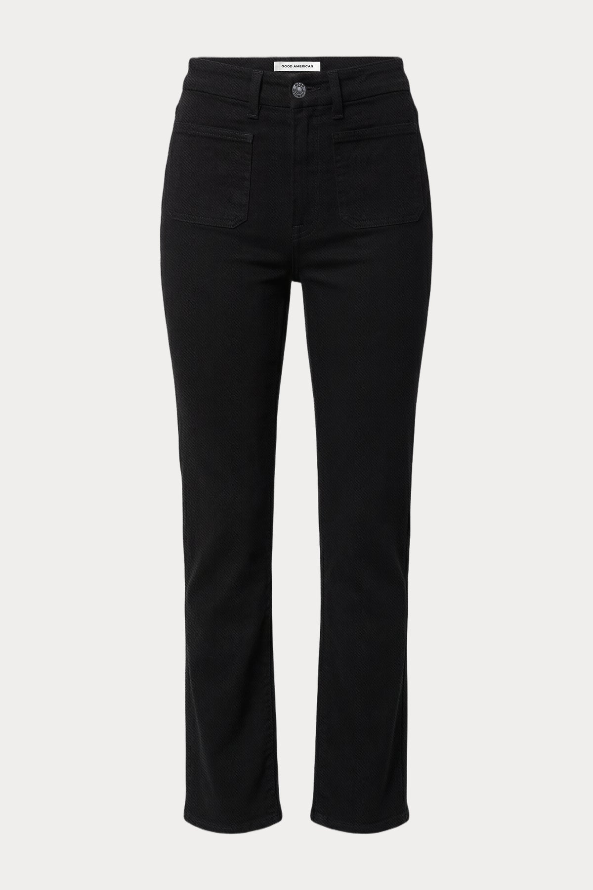 ALWAYS FITS GOOD LEGS STRAIGHT JEANS | BLACK001-7 | GOOD AMERICAN | GHOST