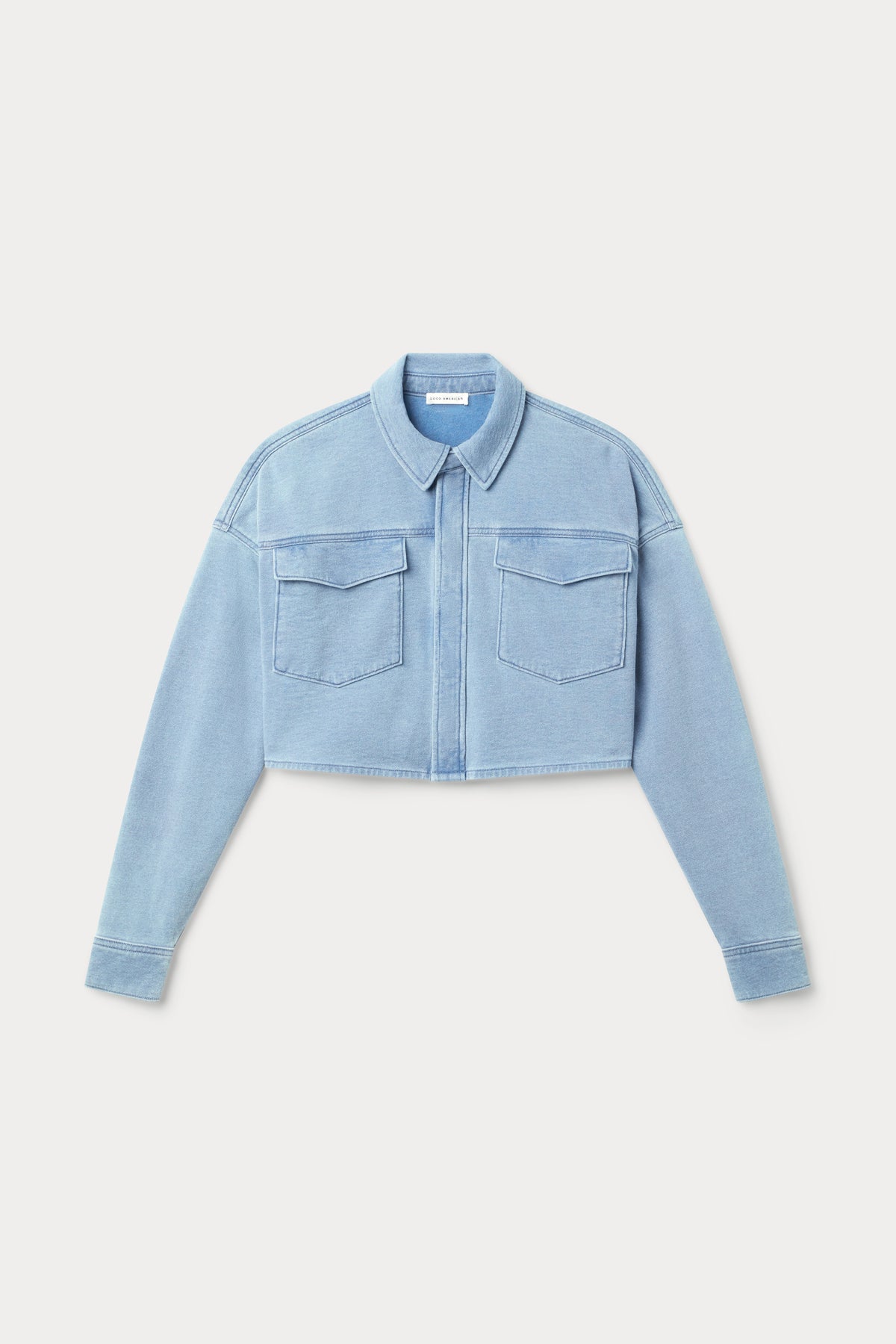 JEANIUS CROPPED JACKET | INDIGO376
